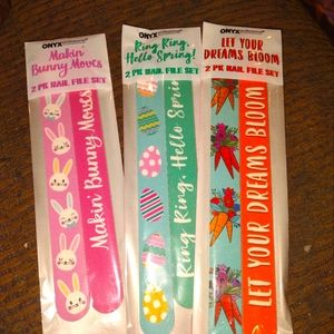 Onyx professional nail file set theme bundle